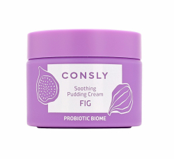 Успокаивающий крем с экстрактом инжира Consly Probiotic Biome Soothing Fig Pudding Cream 50ml