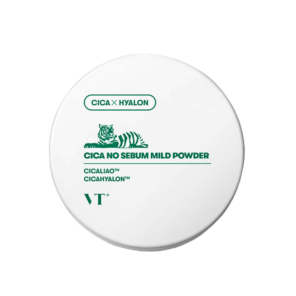 VT Cosmetics Cica No Sebum Mild Powder Пудра матирующая рассыпчатая 5g