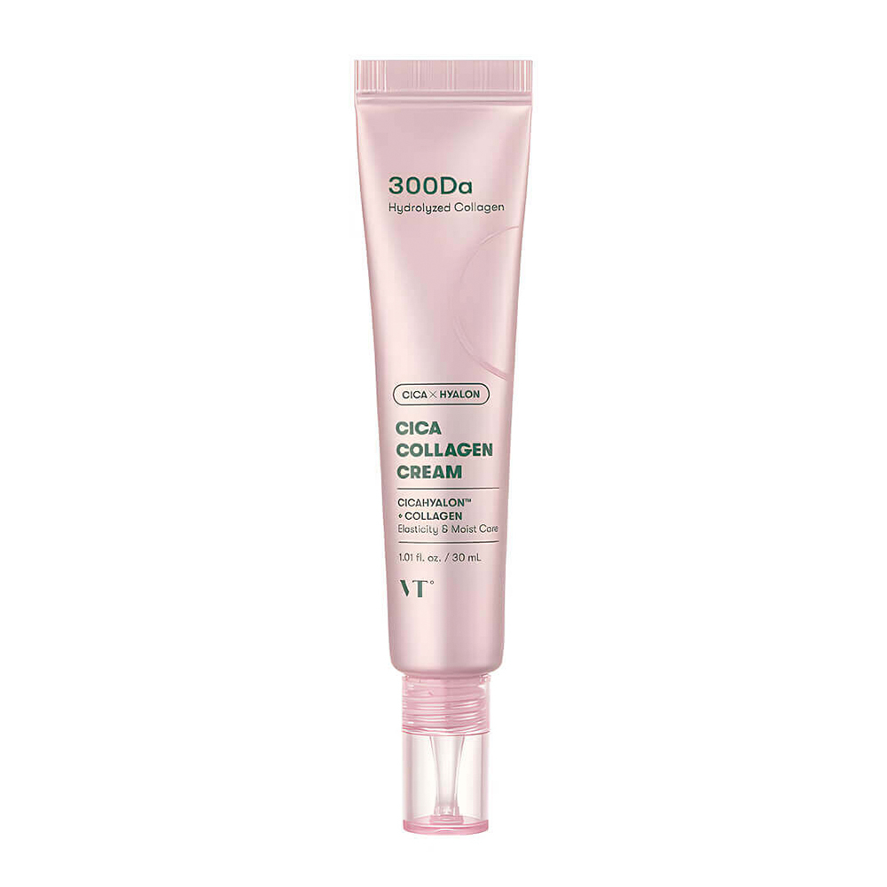 VT COSMETICS Cica Collagen Cream Крем увлажняющий с коллагеном и пептидами 30ml