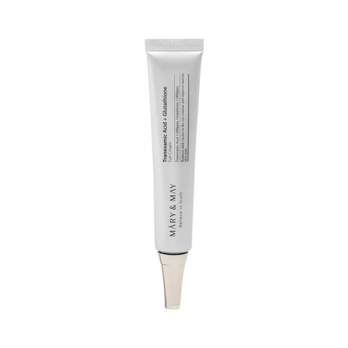 Mary&May Tranexamic Acid + Glutathion Eye Cream Крем для кожи вокруг глаз осветляющий 30ml