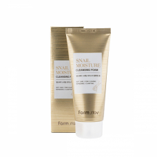 Увлажняющая очищающая пенка с муцином улитки FarmStay Snail Moisture Cleansing Foam 100ml