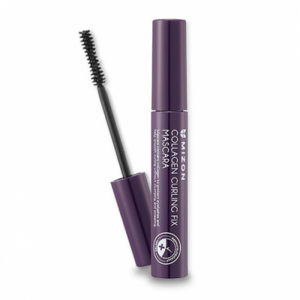 Водостойкая тушь для ресниц с коллагеном Mizon Collagen Curling Fix Mascara 8g