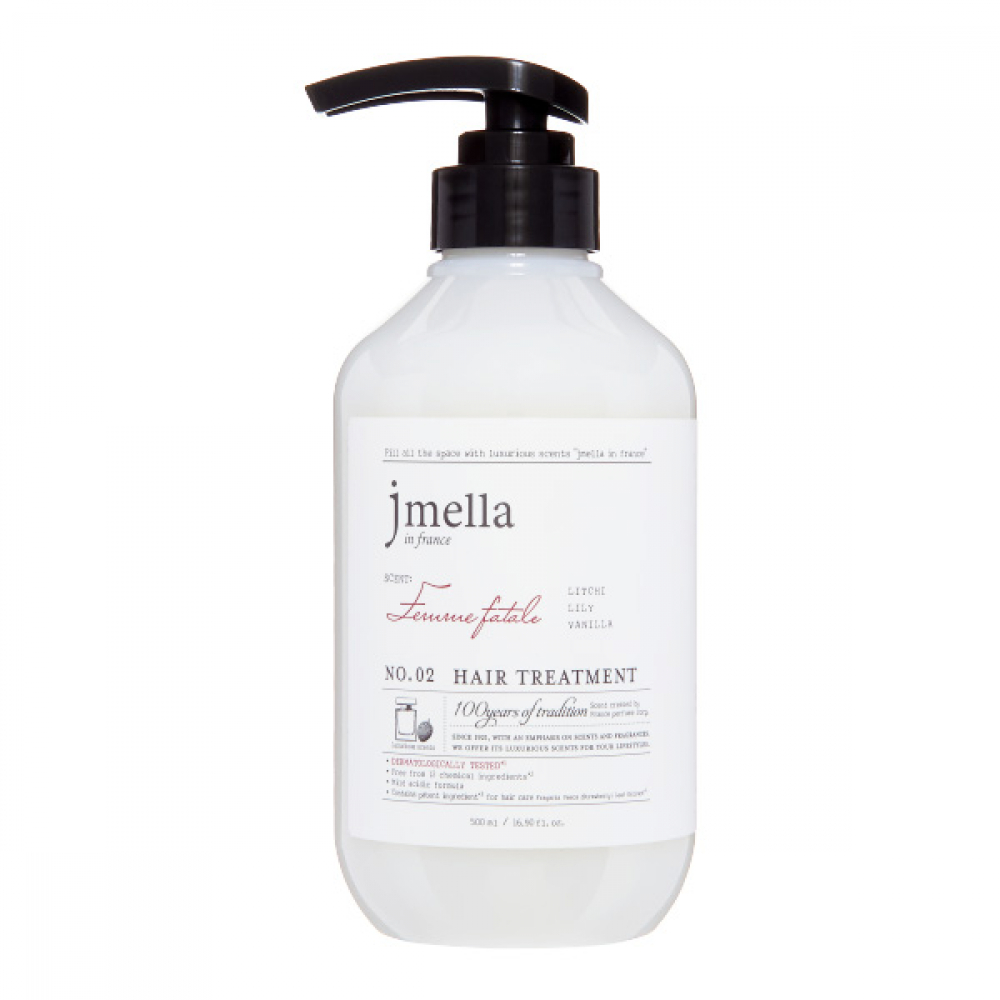 Jmella In France Femme Fatale Hair Treatment Маска для волос личи, лилия, ваниль 500ml