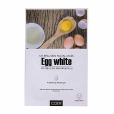 Тканевая маска с яичным экстрактом COS.W My Real Skin Egg White Facial Mask 23ml