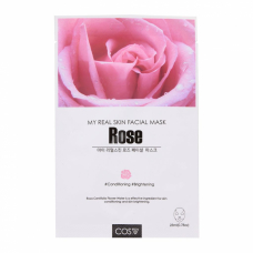 Тканевая маска с розой COS.W My Real Skin Rose Facial Mask 23ml