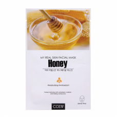 Тканевая маска с медом COS.W My Real Skin Honey Facial Mask 23ml