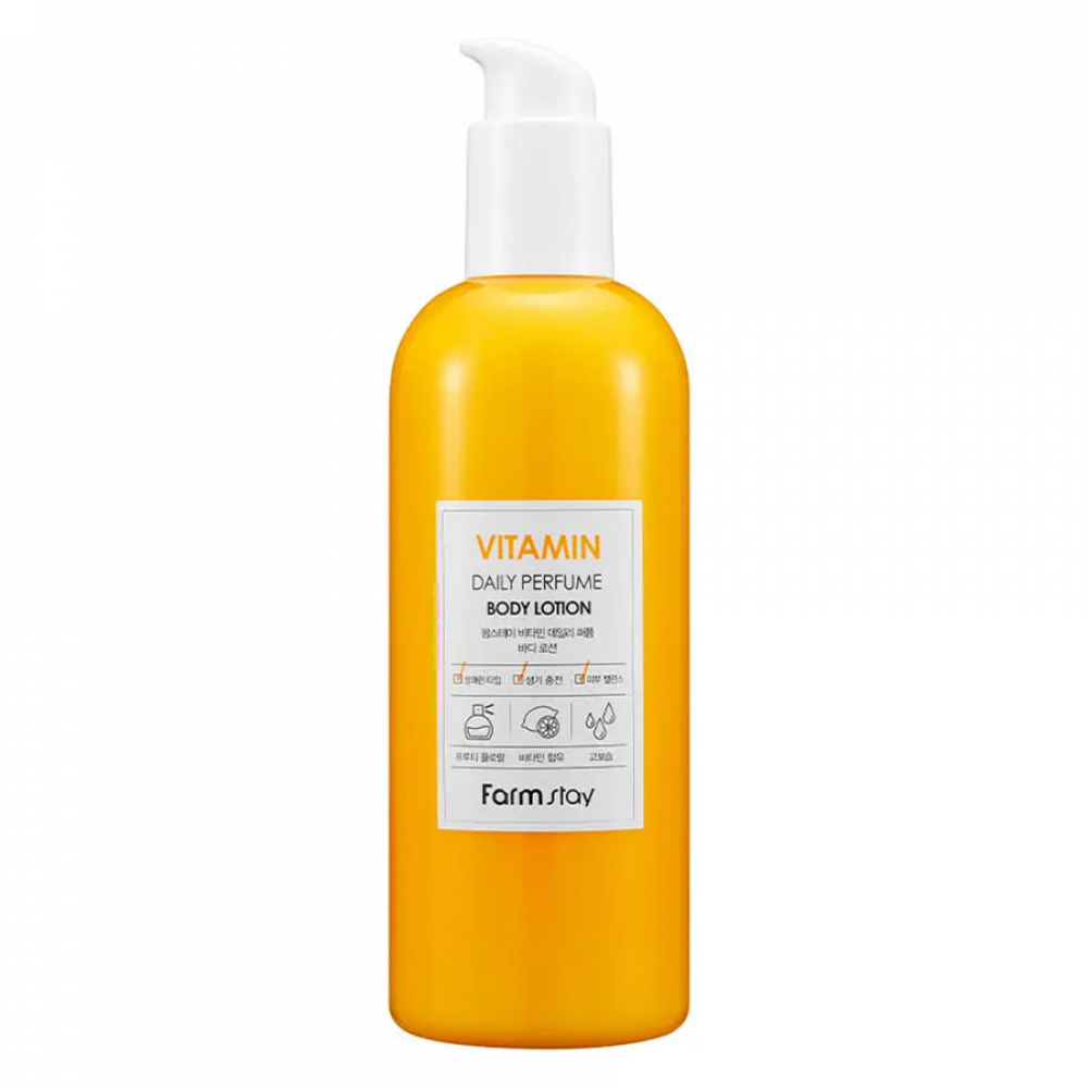 Парфюмированный лосьон для тела с витаминами FarmStay Vitamin Daily Perfume Body Lotion 330ml