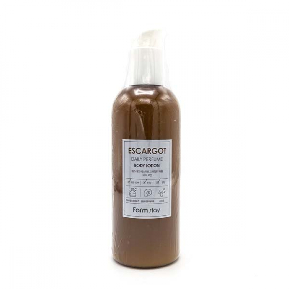 Парфюмированный лосьон для тела с муцином улитки FarmStay Escargot Daily Perfume Body Lotion 330ml