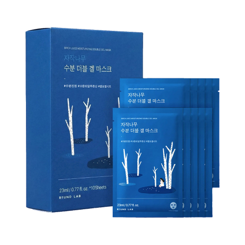Round Lab Birch Juice Moisturizing Mask Маска тканевая увлажняющая с березовым соком 25ml*10pcs