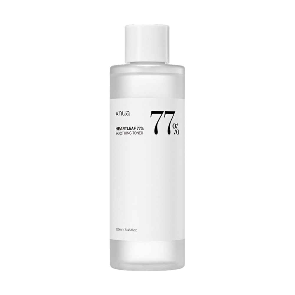 Тонер успокаивающий для лица с экстрактом хауттюйнии ANUA Heartleaf 77% Soothing Toner 250ml