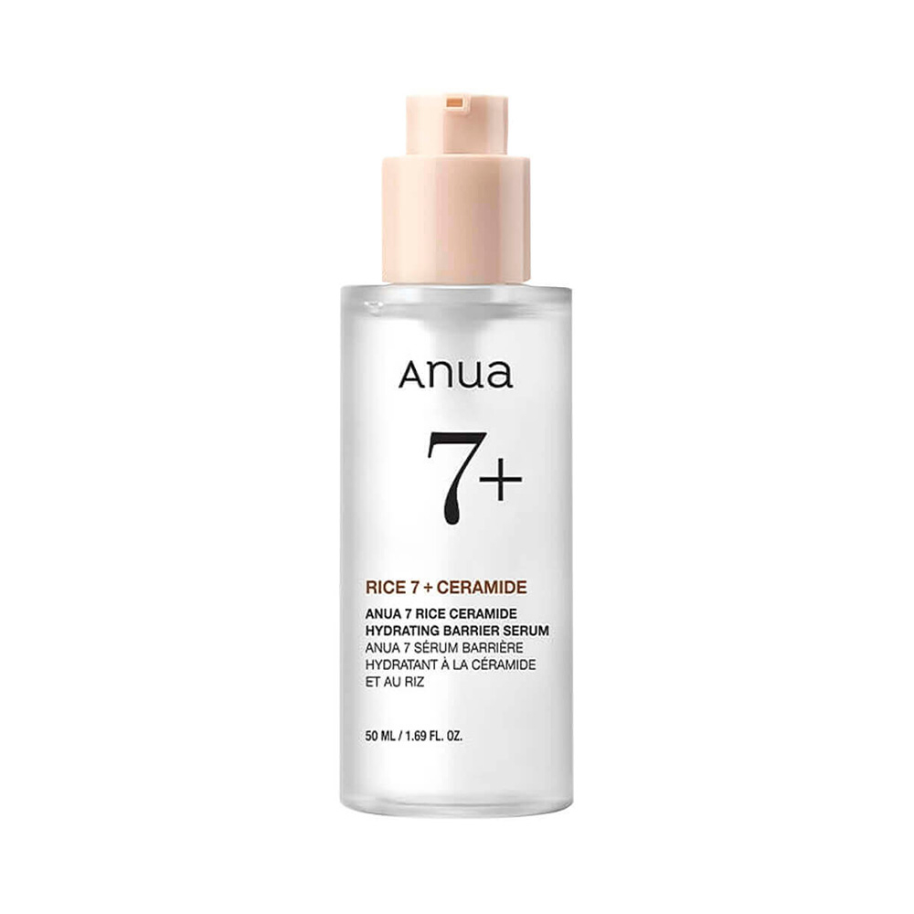 ANUA Rice 7 Ceramide Hydrating Barrier Serum Сыворотка с рисовым экстрактом и керамидами 50ml