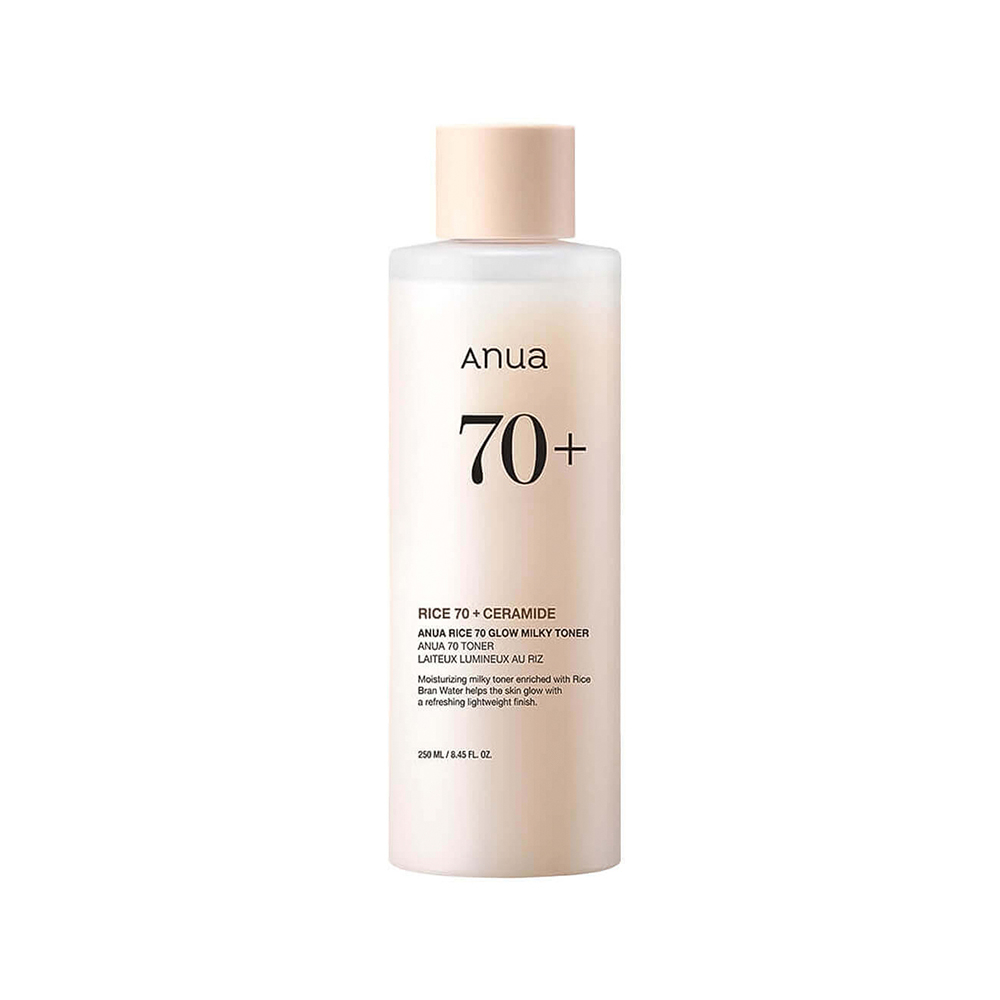 ANUA Rice 70 Glow Milky Toner Тонер молочный с рисовым экстрактом и керамидами 250ml