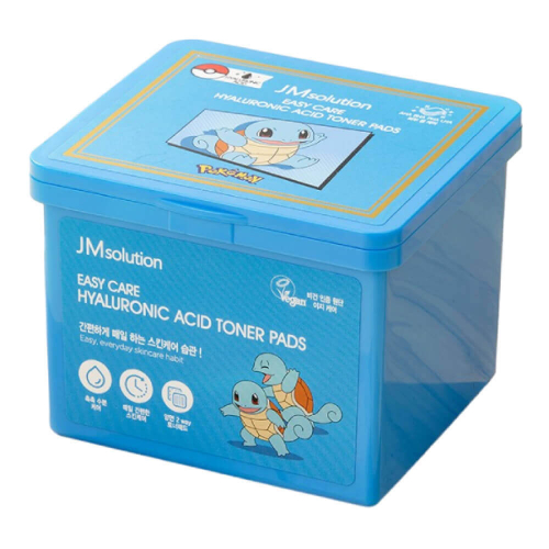 JMSolution Toner Pad Easy Care Hyaluronic Acid Тонер-пэды с гиалуроновой кислотой 70pcs