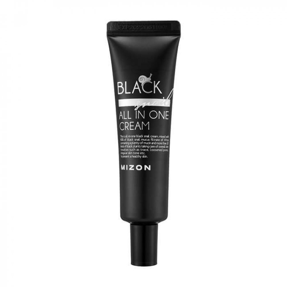 Крем для лица с экстрактом черной улитки Mizon Black Snail All In One Cream (Tube) 35ml