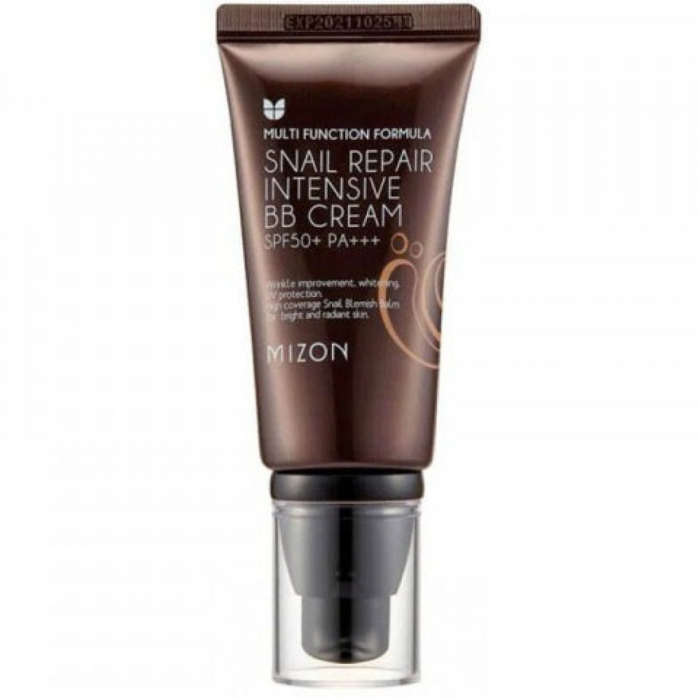 ББ-крем с экстрактом муцина улитки Mizon Snail Repair Intensive BB Cream SPF50+ 21 PA+++ N21 50ml