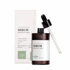 Village 11 Factory Active Clean Serum Очищающая сыворотка для жирной и проблемной кожи лица  с AHA и BHA кислотами 50ml