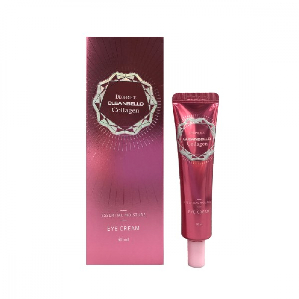 Крем-сыворотка для век с коллагеном Deoproce Cleanbello Collagen Essential Moisture Eye Cream 40ml