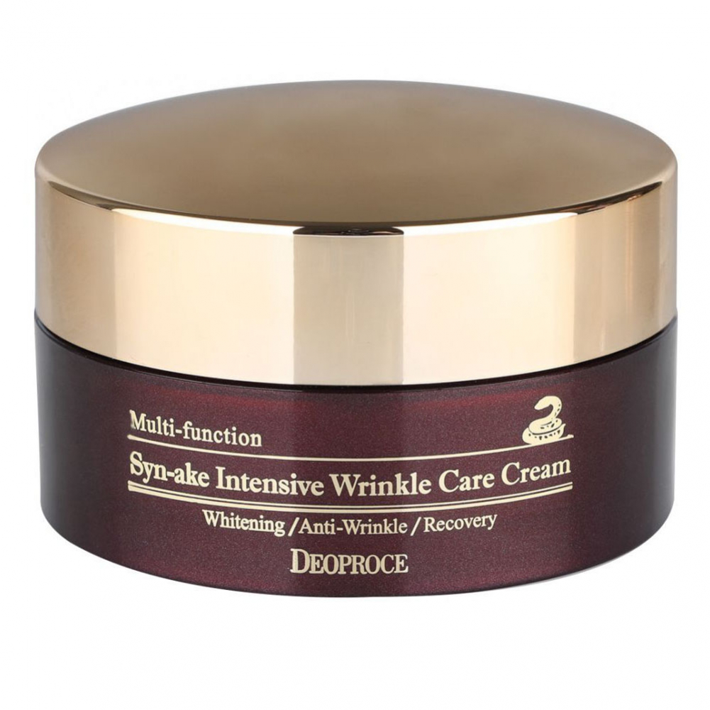 Крем для лица со змеиным ядом Deoproce Synake Intensive Wrinkle Care Cream 100g