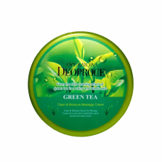 DEOPROCE PREMIUM CLEAN &amp; MOISTURE GREEN TEA MASSAGE CREAM Очищающий и увлажняющий массажный крем с экстрактом зелёного чая