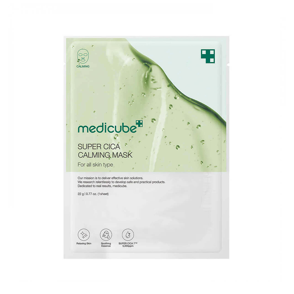 Medicube Super Cica Calming Mask Маска для лица успокаивающая 22g