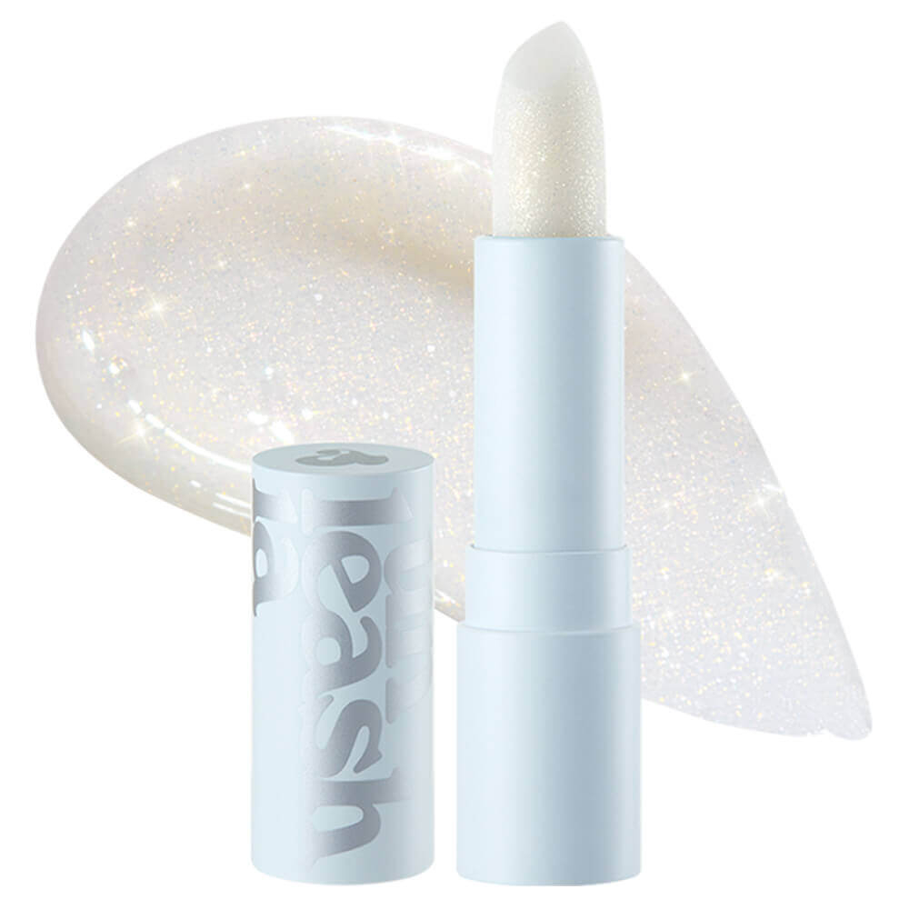 Бальзам для губ кристальный с блестками UNLEASHIA Glacier Vegan Lip Balm №01 Snow Frost 3,3g