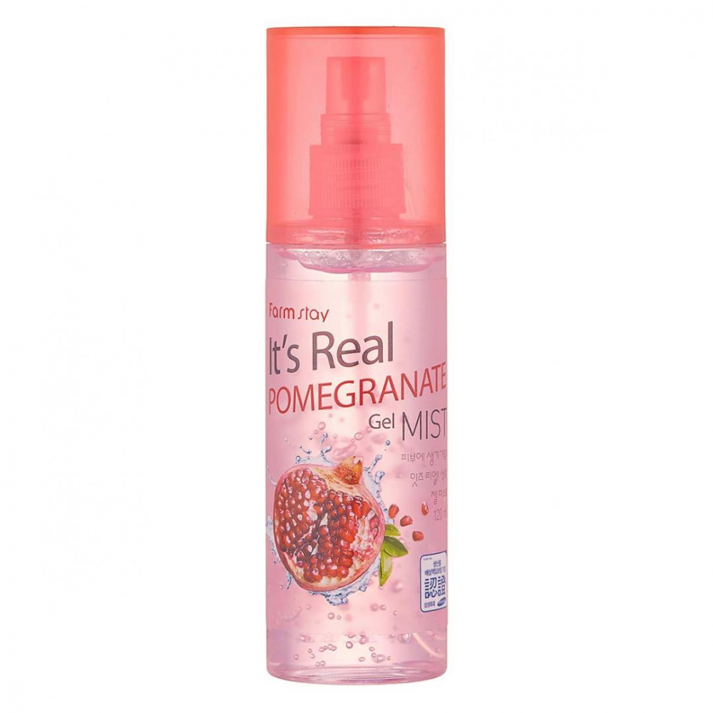 Увлажняющий гель-мист с экстрактом граната FarmStay It’s Real Pomegranate Gel Mist  120ml