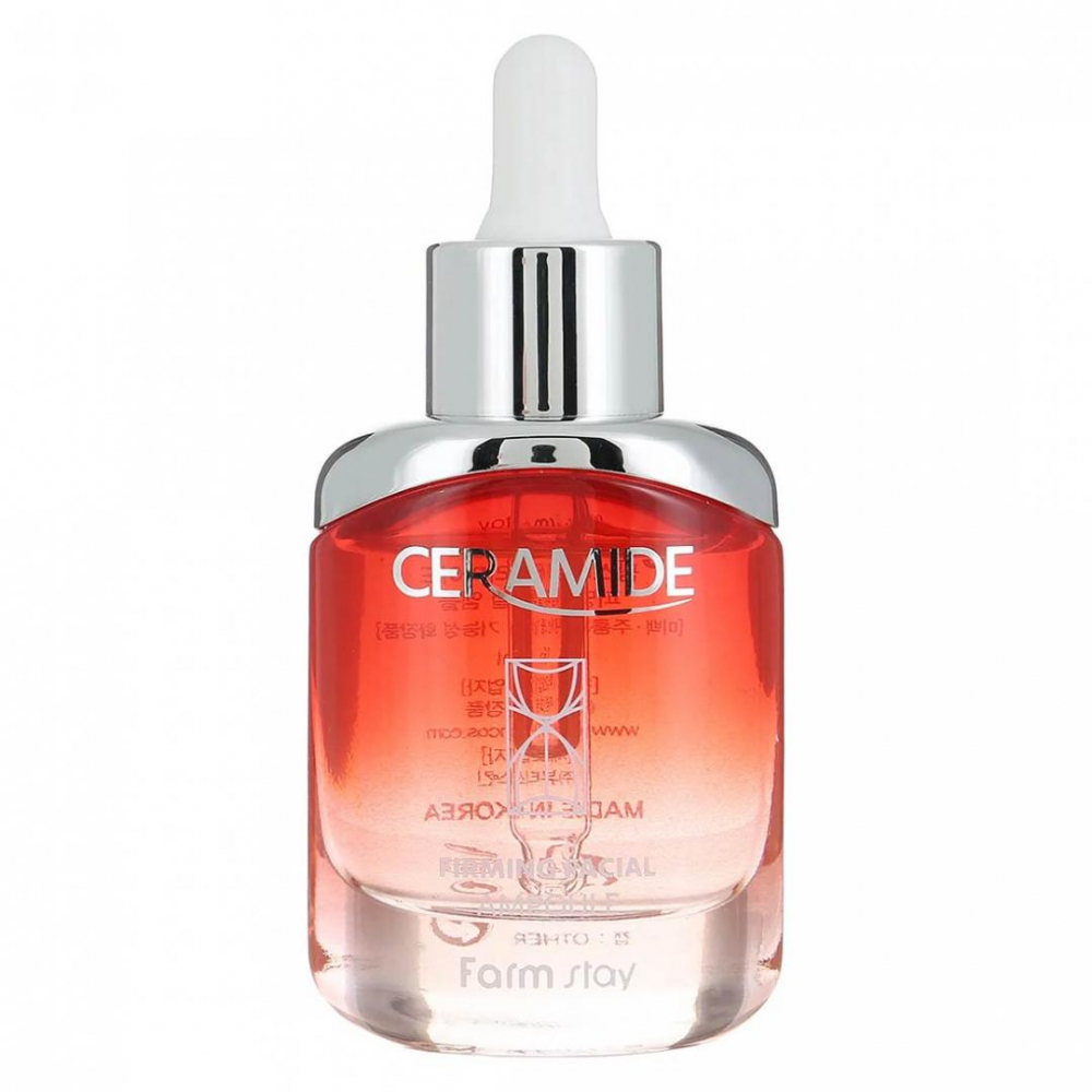 Укрепляющая ампульная сыворотка для лица с керамидами FarmStay Ceramide Firming Facial Ampoule 35ml