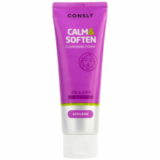 Пенка для умывания успокаивающая с азуленом Consly Azulene Cleansing Foam Calm and Soften 120ml