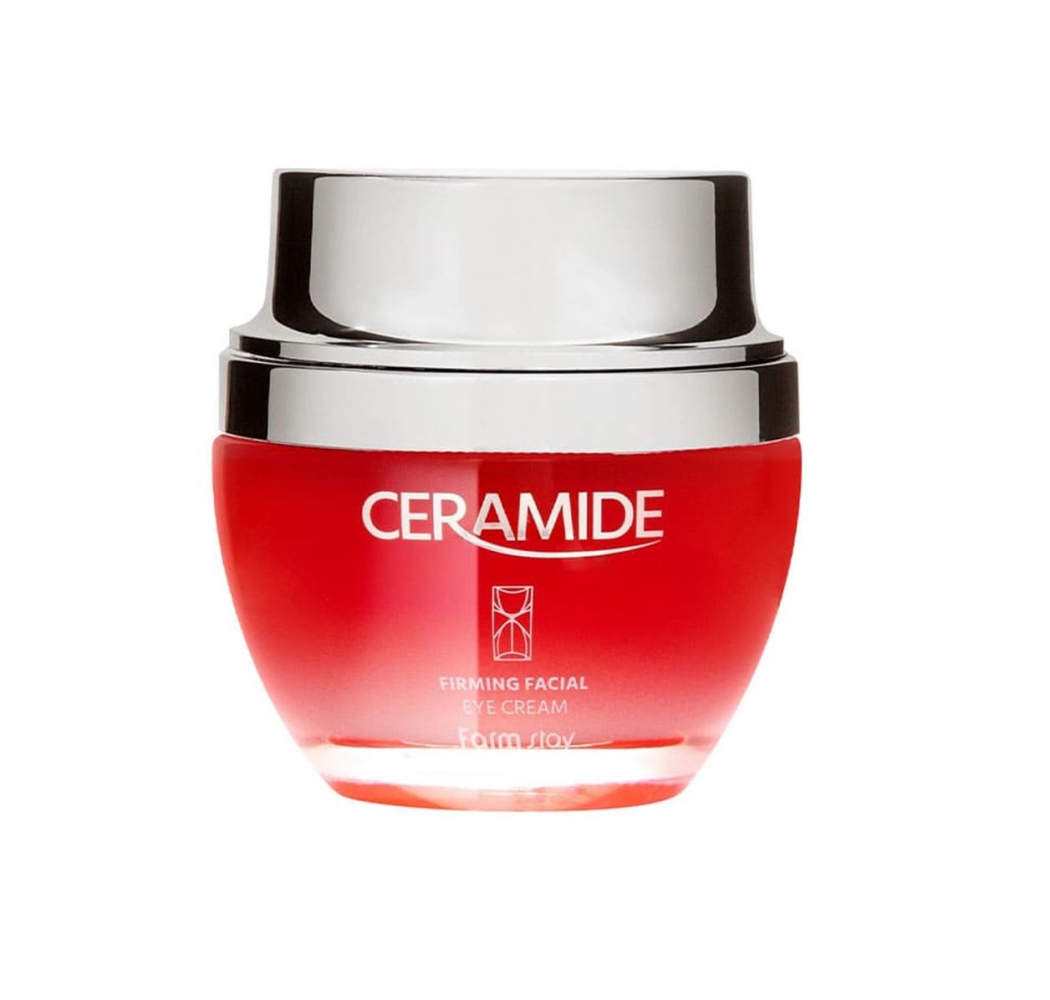 Укрепляющий крем для области вокруг глаз с керамидам FarmStay Ceramide Firming Facial Eye Cream 50ml