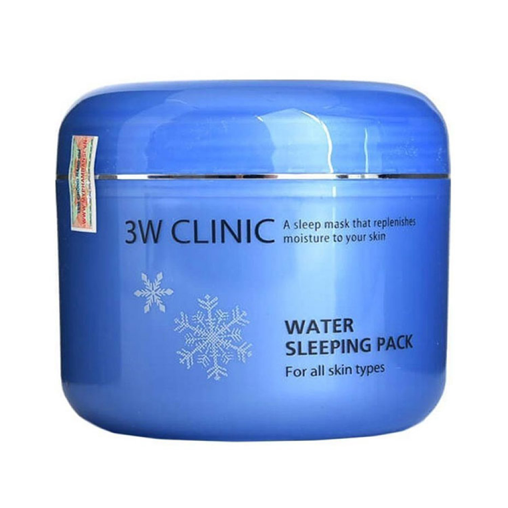 Увлажняющая маска ночного действия 3W Clinic Water Sleeping Pack 100ml