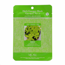 Тканевая маска для лица с травяным комплектом Mijin MJ Care Herb Essence Mask 23г