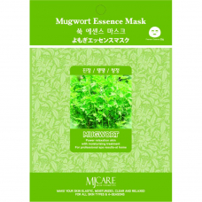 Маска тканевая "Полынь" Mijin MJ Care Mugwort Essence Mask 23g