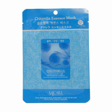 Тканевая маска для лица с хлореллой MIJIN Chlorella Essence Mask 23g