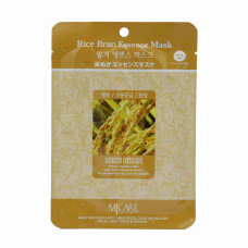 Тканевая маска для лица с экстрактом рисовых отрубей Mijin MJ Care Rice Bran Essence Mask 23g