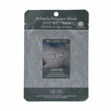 Тканевая маска для лица с арбутином Mijin MJ Care Arbutin Essence Mask 23g