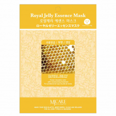 Маска тканевая для лица Маточное молочко Mijin Royal Jelly Essence Mask 25g