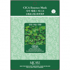 Тканевая маска для лица с экстрактом центеллы азиатской Mijin MJ Care Cica Essence Mask 23g