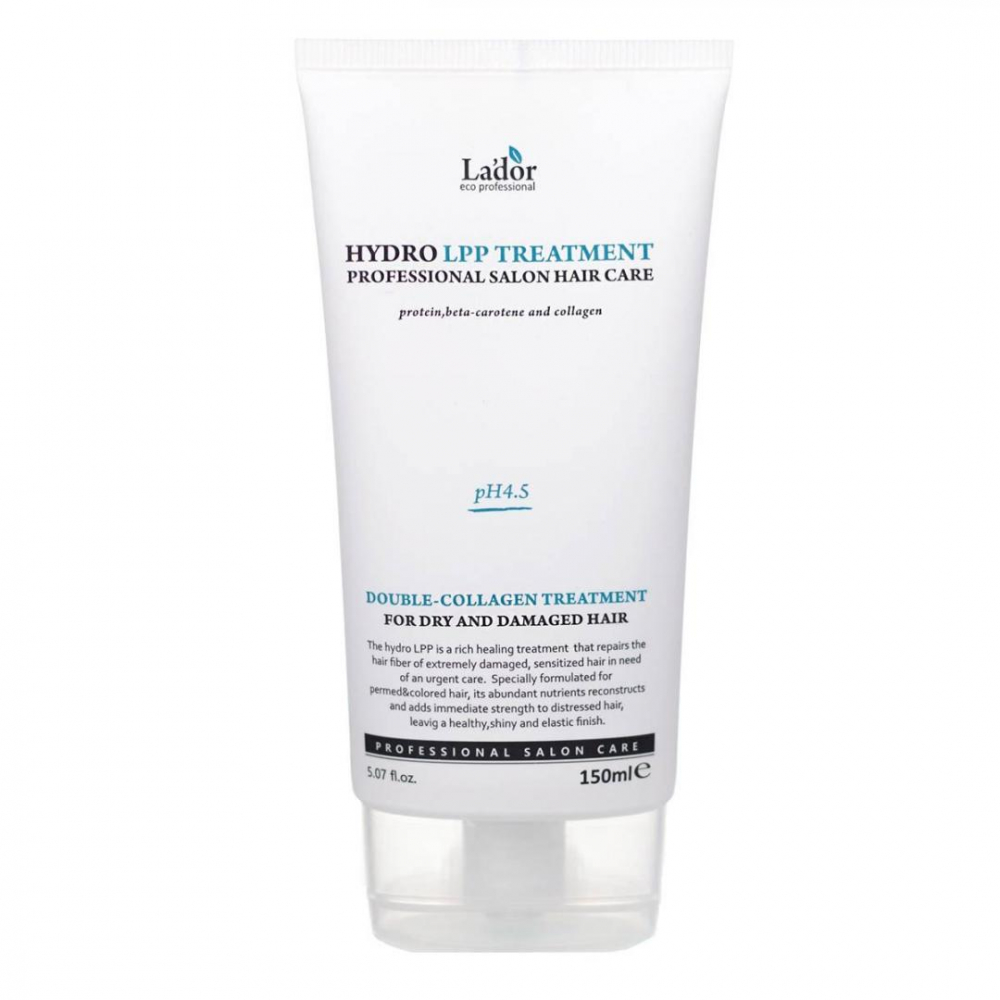 Увлажняющая маска для сухих и поврежденных волос La'dor Hydro LPP Treatment 150ml