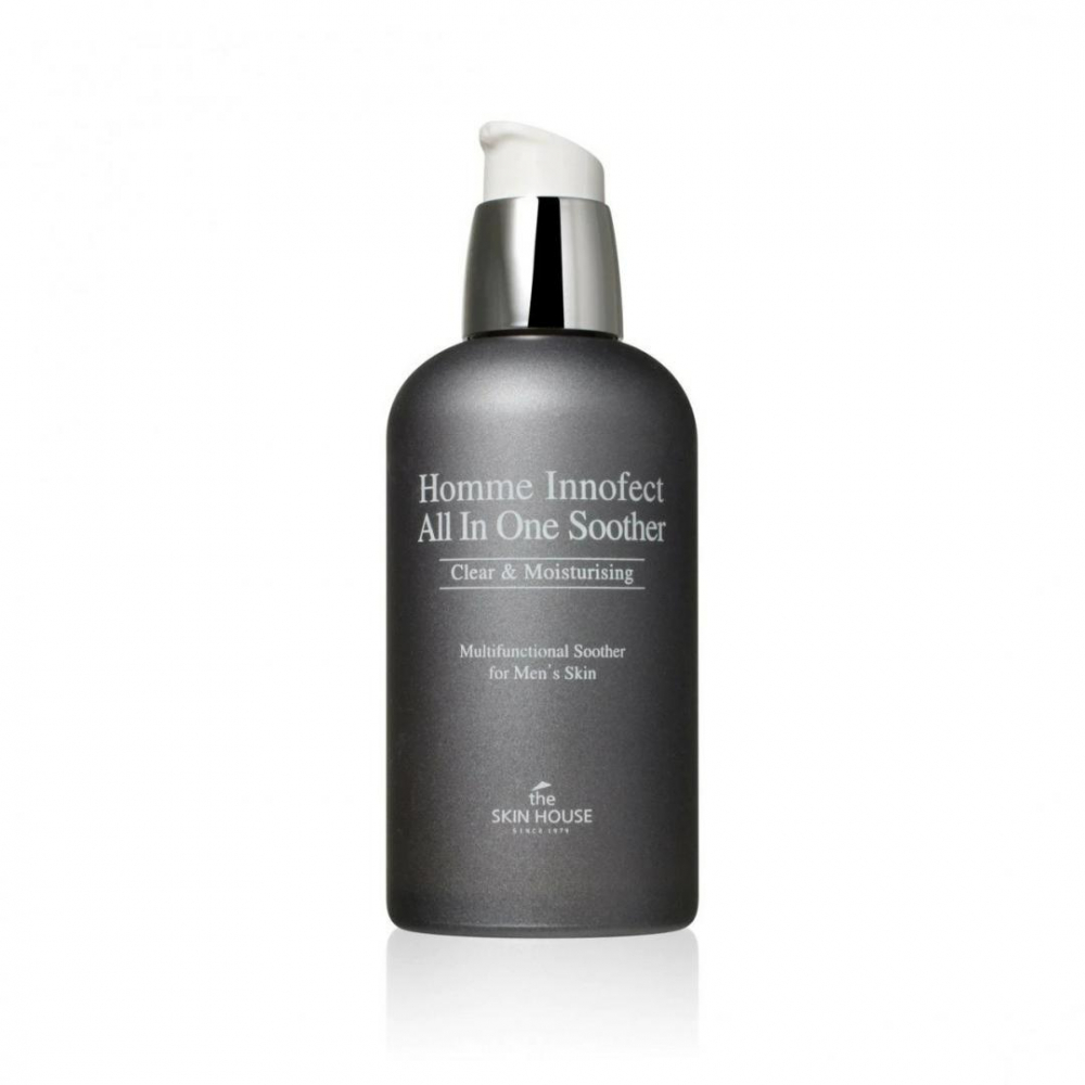 Многофункциональное средство для ухода за мужской кожей The Skin House Homme Innofect All In One Soother 130ml