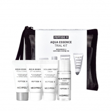 Омолаживающий набор миниатюр с пептидами MEDI-PEEL Peptide9 Aqua Essence Trial Kit 20ml+15ml*2+15g