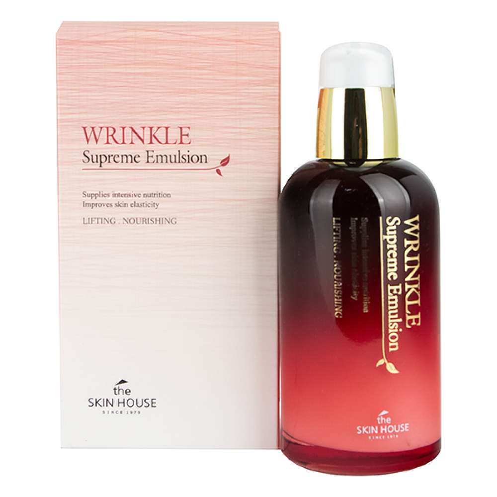 Эмульсия против морщин с женьшенем The Skin House Wrinkle Supreme Emulsion 130ml