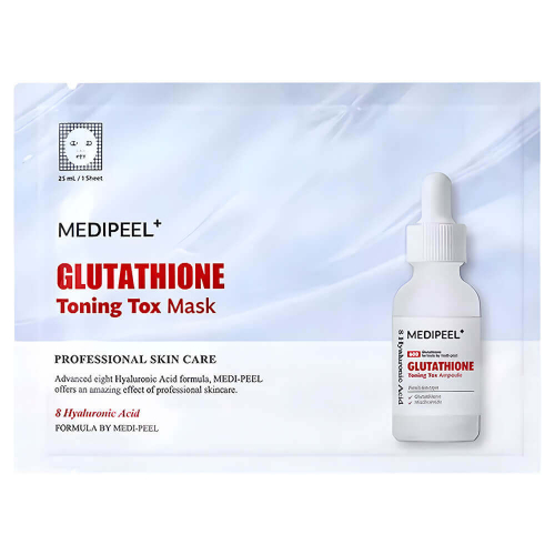 MEDIPEEL⁺ Glutathione Toning Tox Mask Многофункциональная маска с глутатионом 25ml