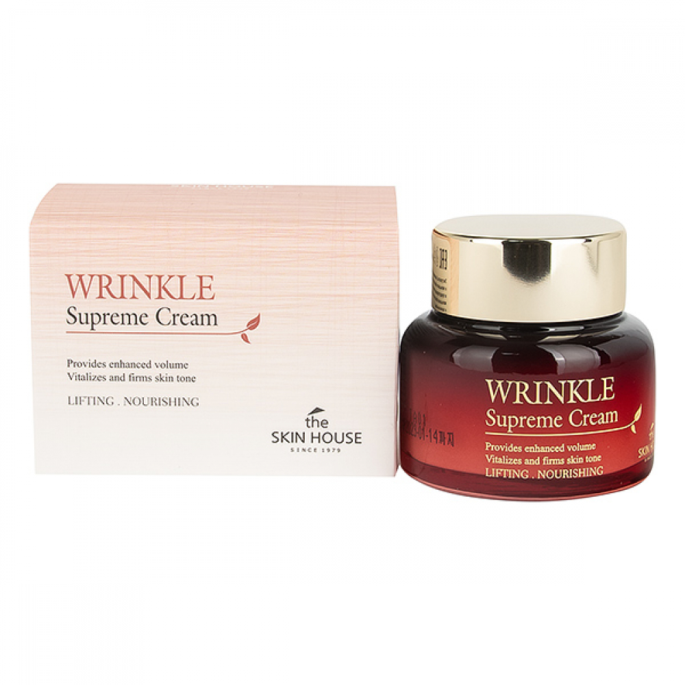 Крем против морщин с женьшенем THE SKIN HOUSE Wrinkle Supreme Cream 50ml