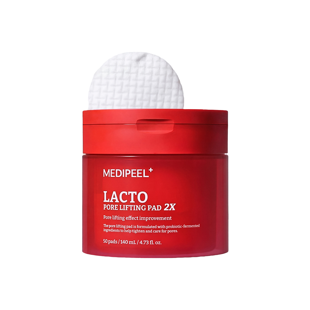 MEDIPEEL Lacto Pore Lifting Pad 2Х ПЭДы с коллагеном и бифидобактериями 50pcs