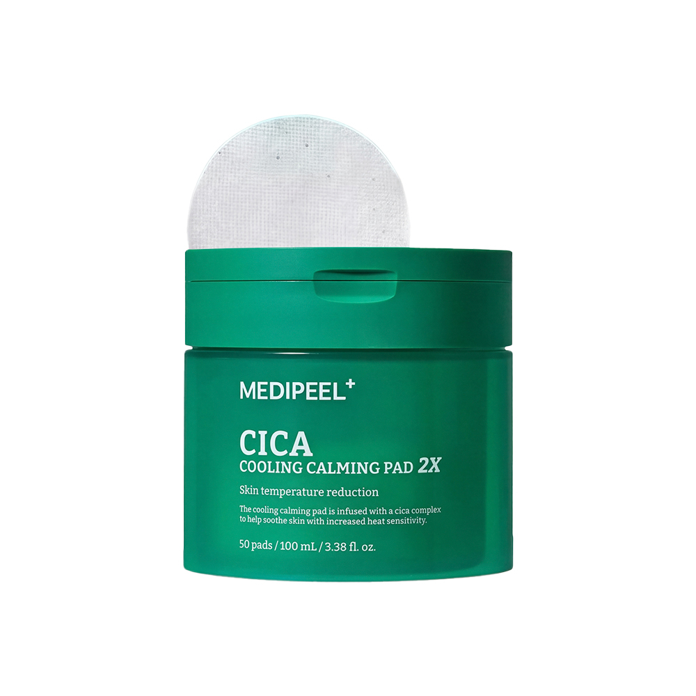 MEDIPEEL Cica Cooling Calming Pad 2Х Успокаивающие ПЭДы 50pcs