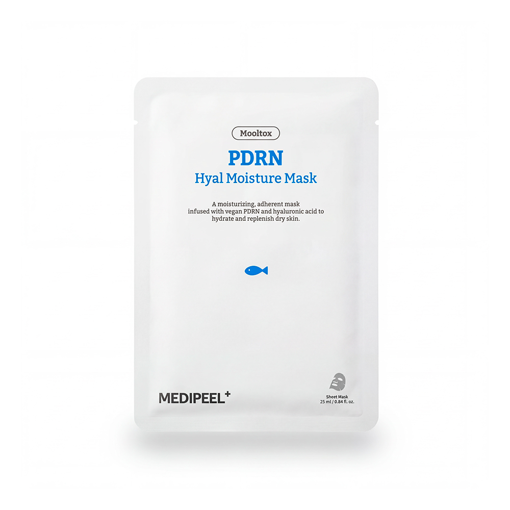 MEDIPEEL Mooltox PDRN Hyal Moisture Mask Интенсивно увлажняющая маска 25ml