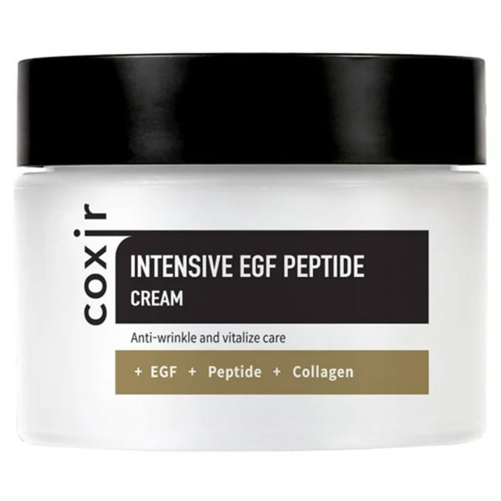 Крем с пептидами и EGF для регенерации кожи Coxir Intensive EGF Peptide Cream 50ml