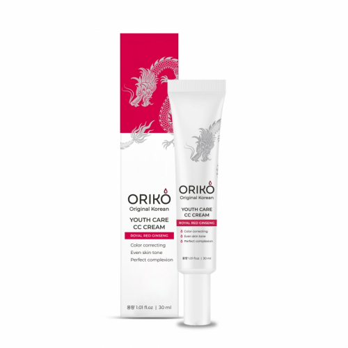 ORIKO Royal Red Ginseng Youth Care CC cream CC Крем для лица с экстрактом красного женьшеня для поддержания упругости кожи 30ml