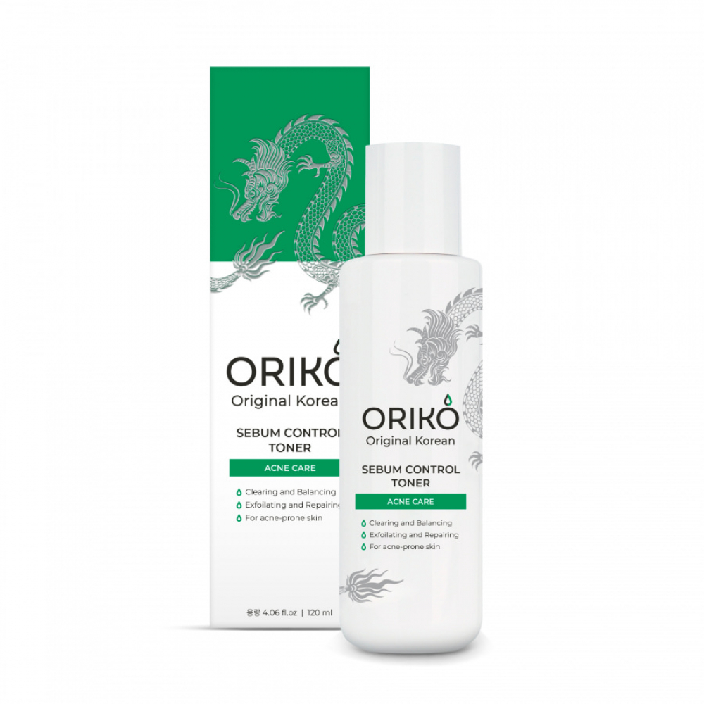 ORIKO Sebum Control Toner Acne Care Тонер для лица для проблемной кожи с ниацинамидом 120ml