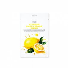 Тканевая маска для лица с витамином C TENZERO VITAMIN SHEET MASK 25ml